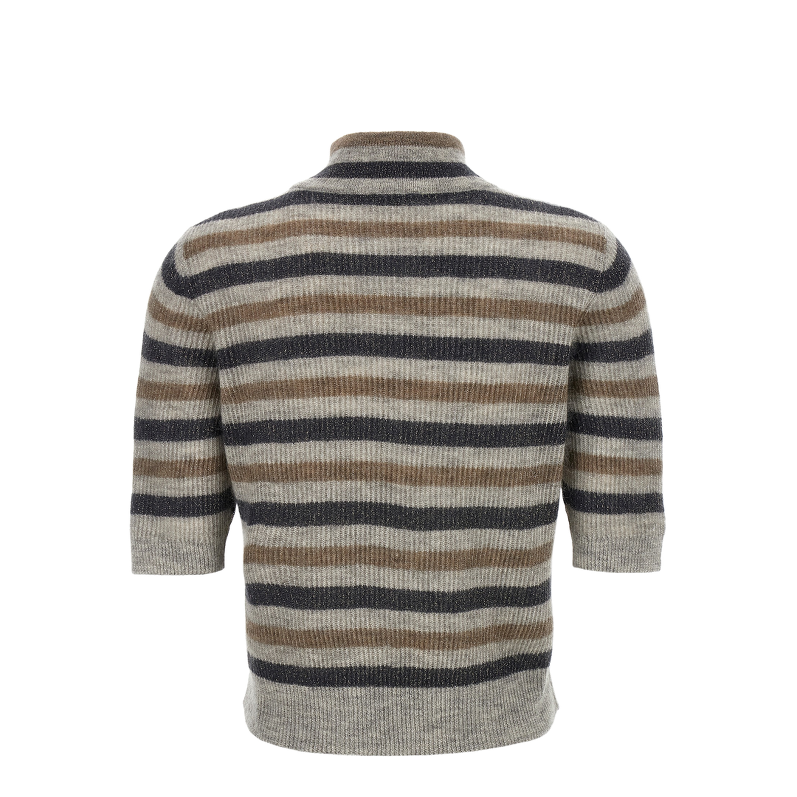 Lurex Wool Cropped Sweater