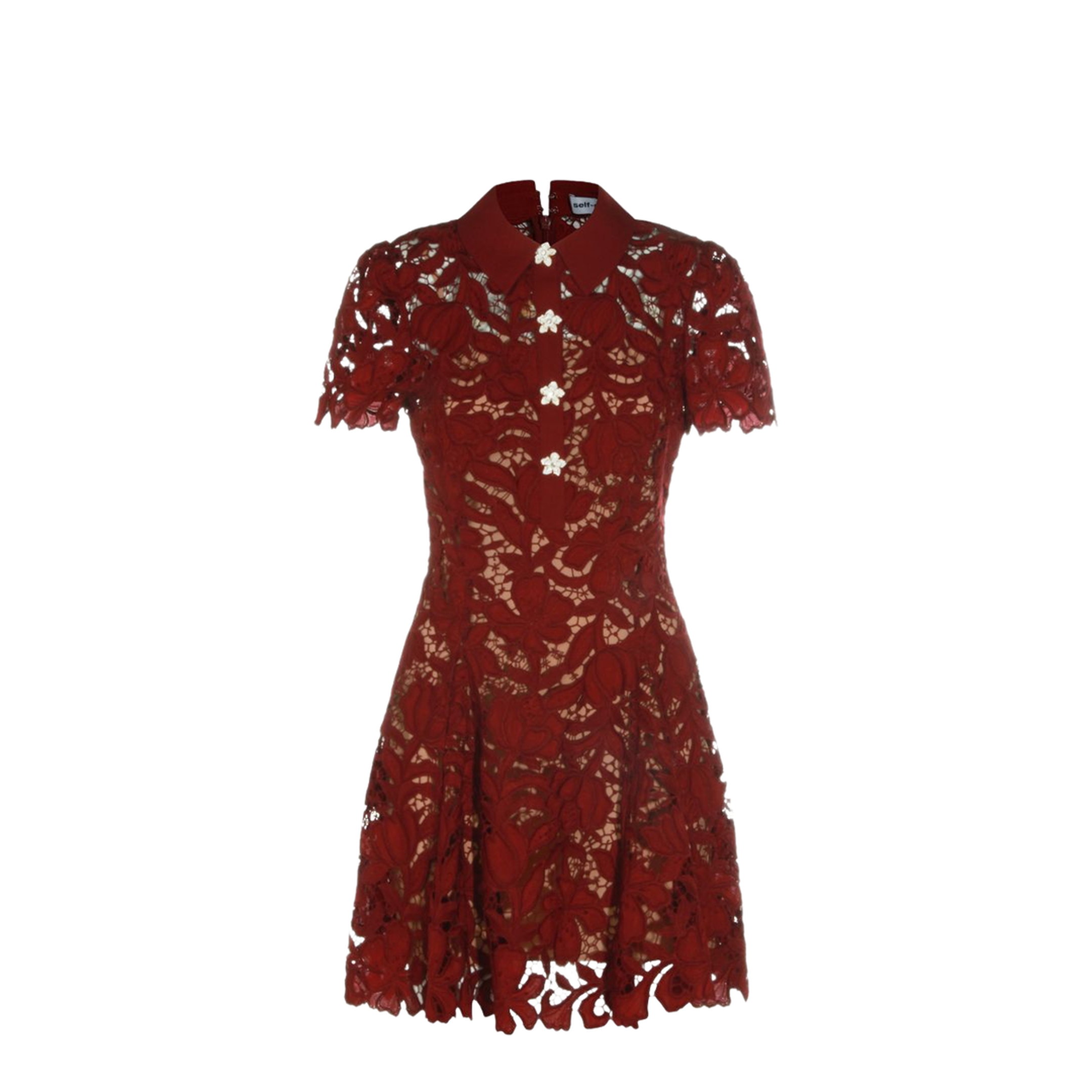 MAYFEYR - Self Portrait - Dresses Bordeaux - PF26-111SA-BUBURGUNDY