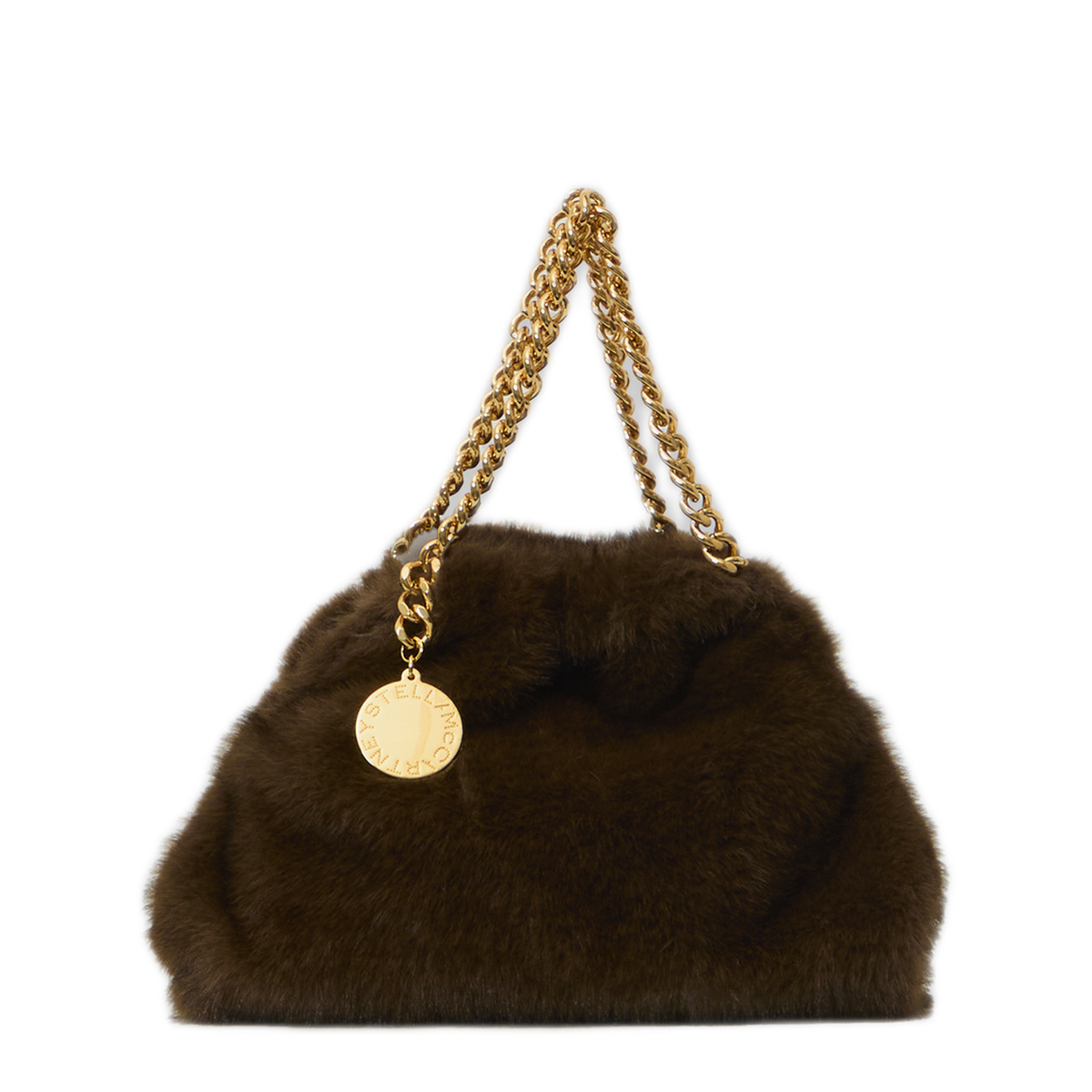 MAYFEYR - Stella Mccartney - Faux Fur Falabella Mini Drawstring Bag - 7B0144WP07732007