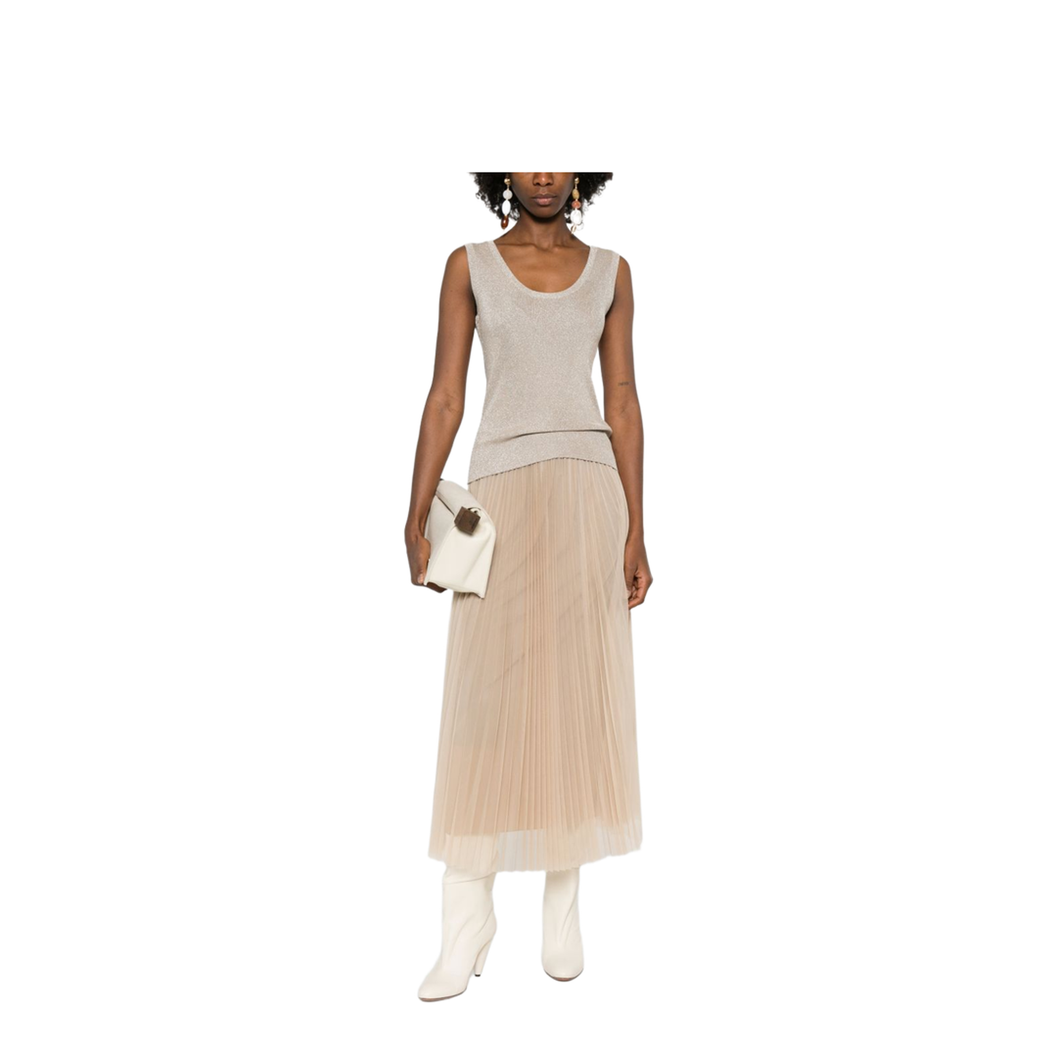 MAYFEYR - Fabiana Filippi - Top Ivory - MAD266F066D9620145
