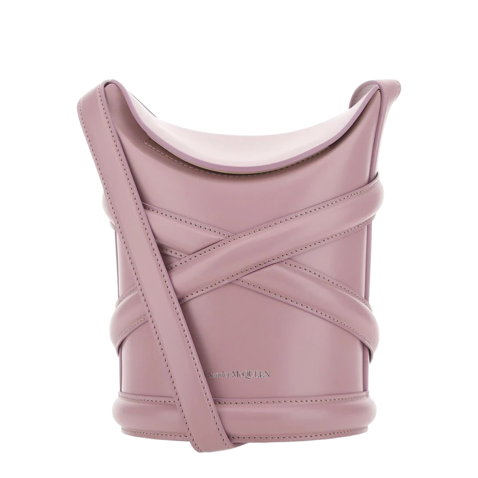 The Curve Leather Bucket Bag