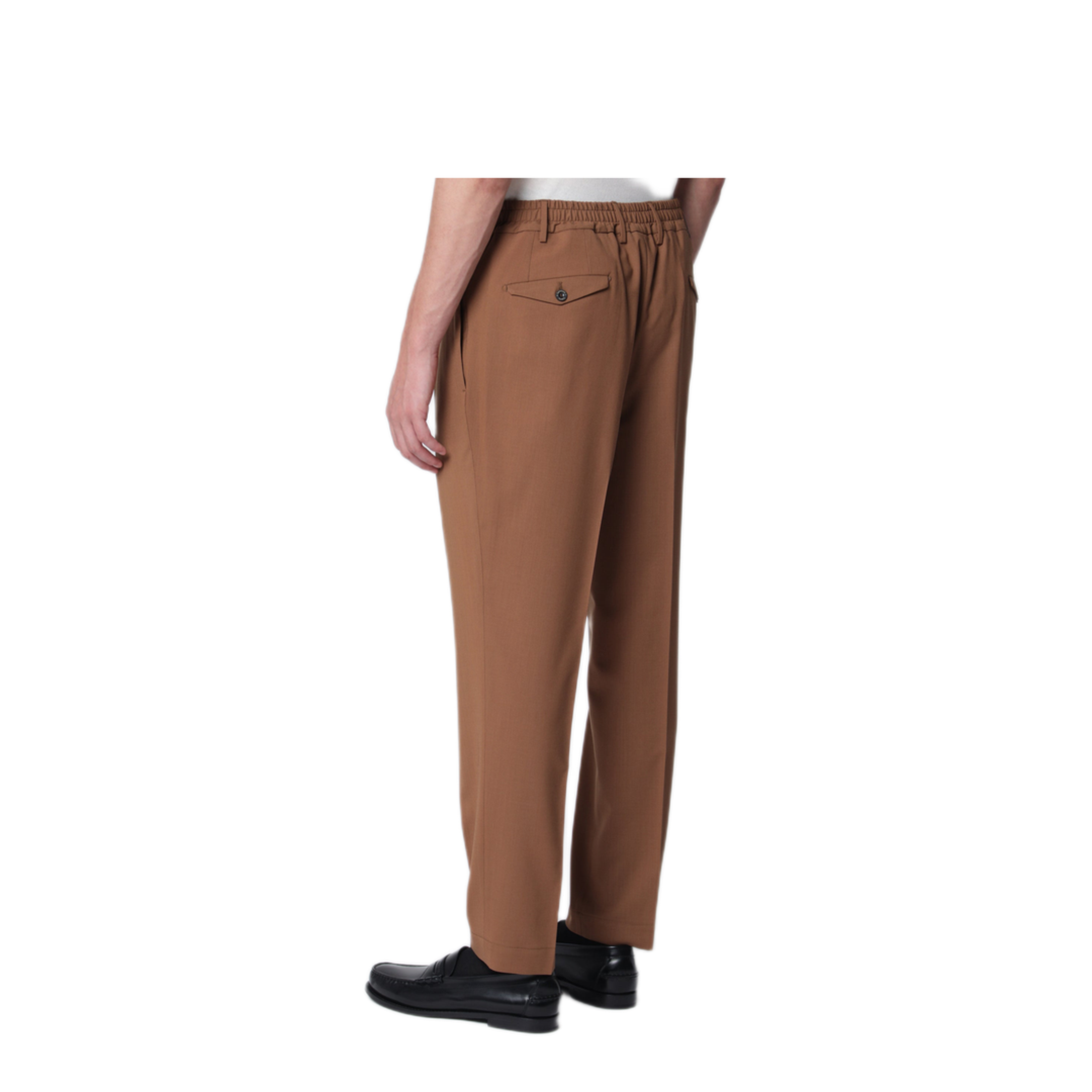 MAYFEYR - Santaniello - Siena Earth Colored Trousers In Wool Blend - E2989WO52