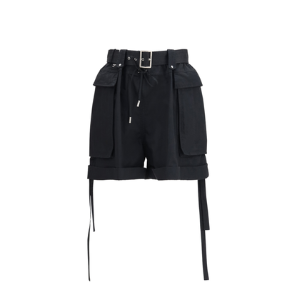 MAYFEYR - Alexander Mcqueen - Cotton Shorts With Belt - 868654QZAQZ