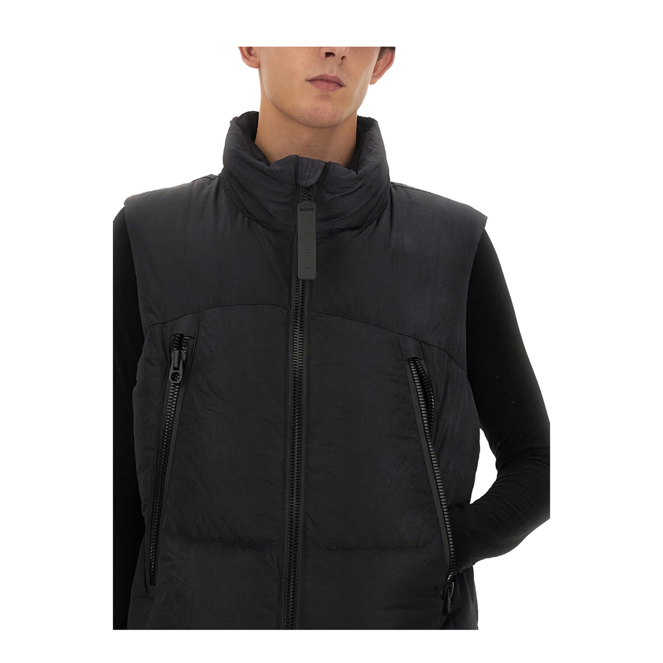 MAYFEYR - JG1 - Regular Fit Jacket With Zip - JGM02PSHADOWBLACK
