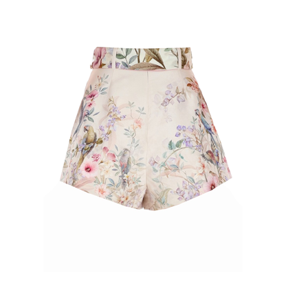 Rebellion Shorts With Pleats