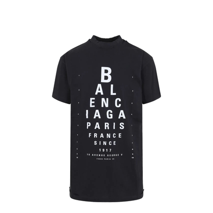 MAYFEYR - Balenciaga - Optical Artwork Oversized T-Shirt - 811688TRVU6