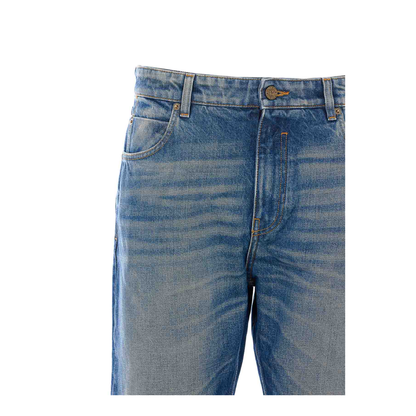 Straight Fit Jeans In Blue