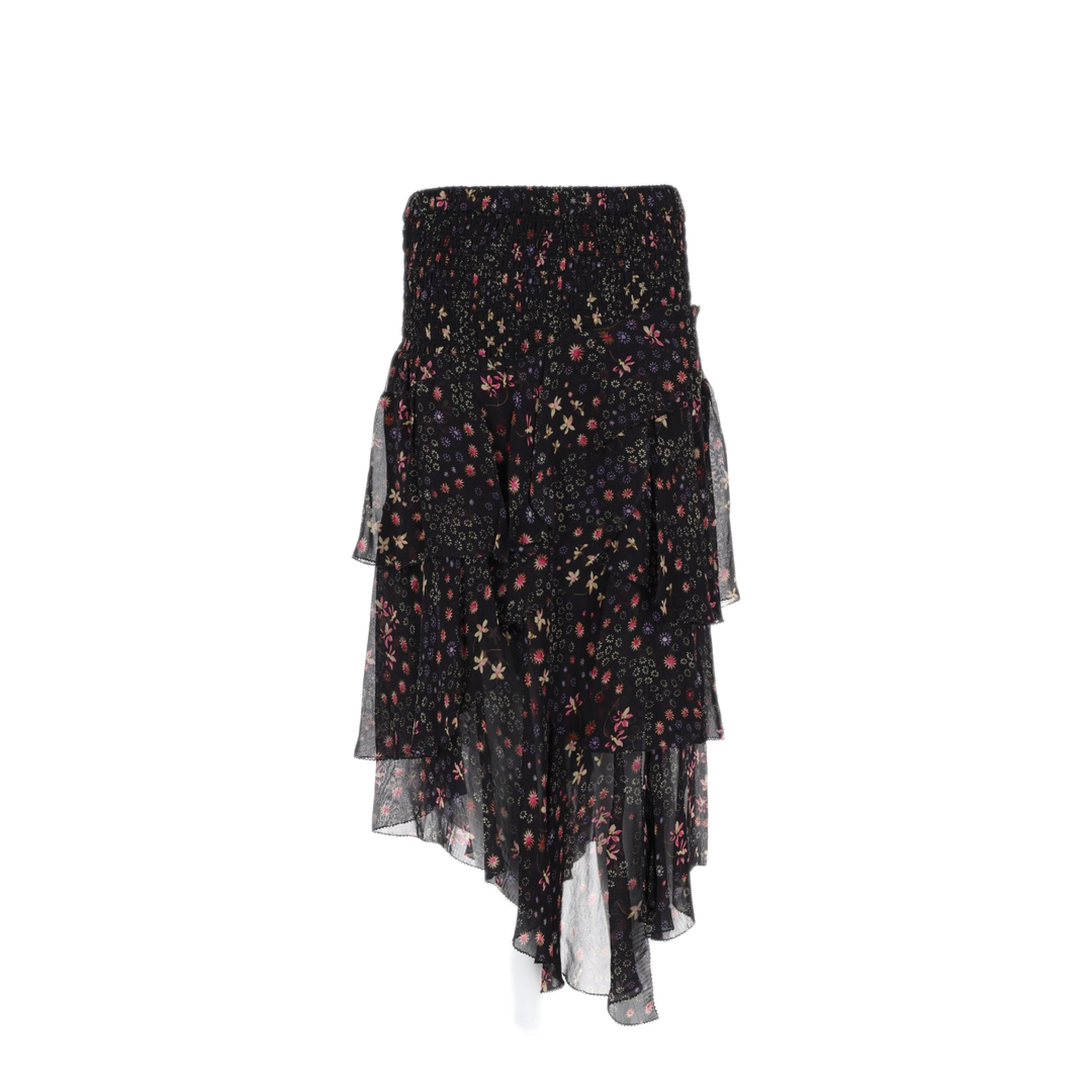 MAYFEYR - Marant Etoile - Black Viscose Skirt - JU0367FAD3J01EBKEC