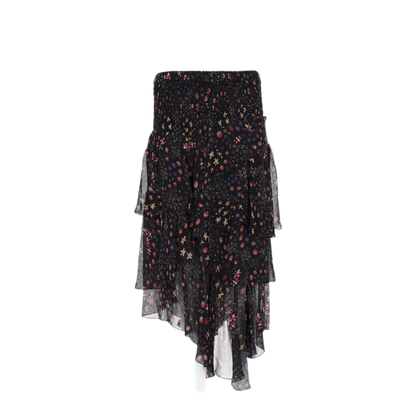 MAYFEYR - Marant Etoile - Black Viscose Skirt - JU0367FAD3J01EBKEC