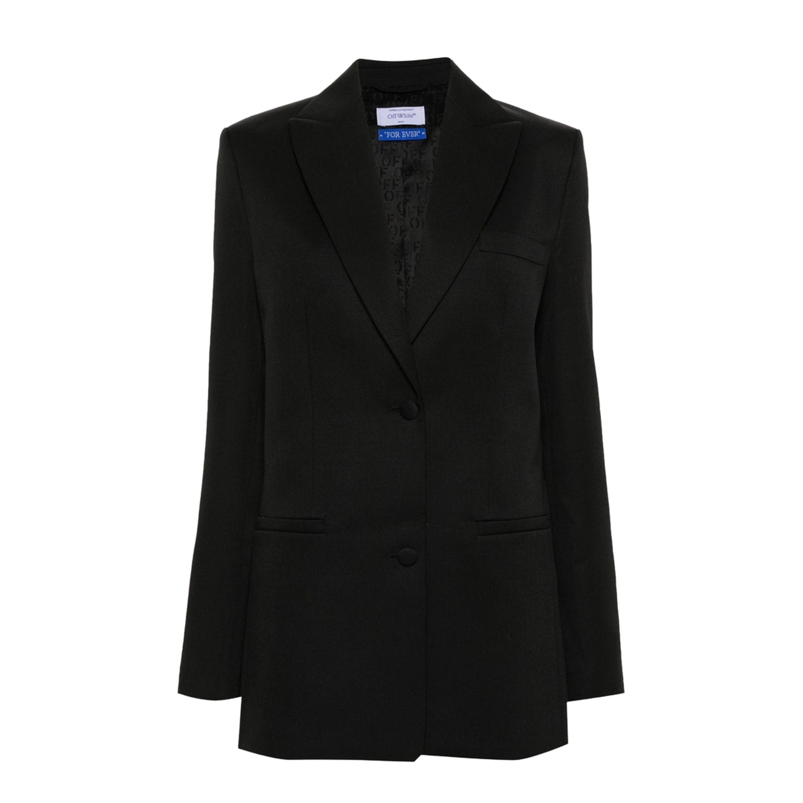 Black Virgin Wool Blazer