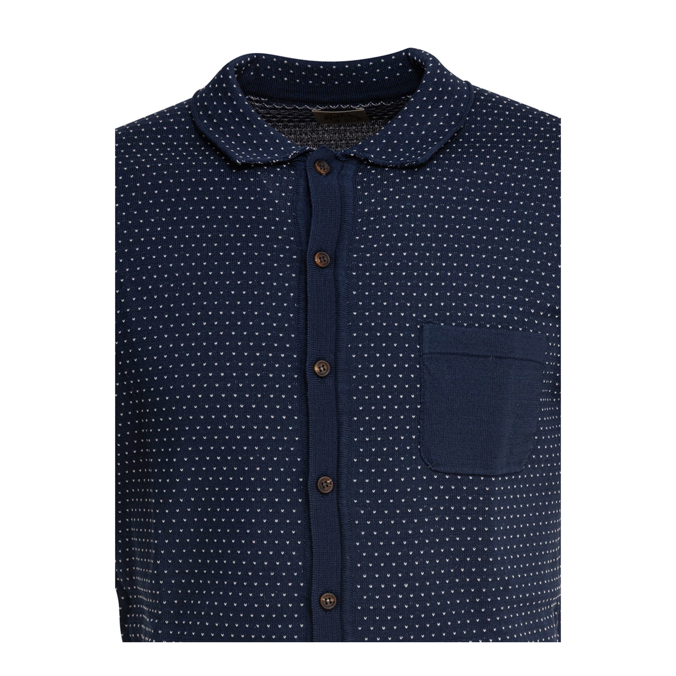 MAYFEYR - Rakkì - Juneau Polo Shirt With Buttons - JUNEAUTKBLEUPANNA