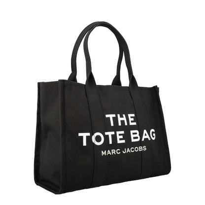 Black The Traveler Tote Bag