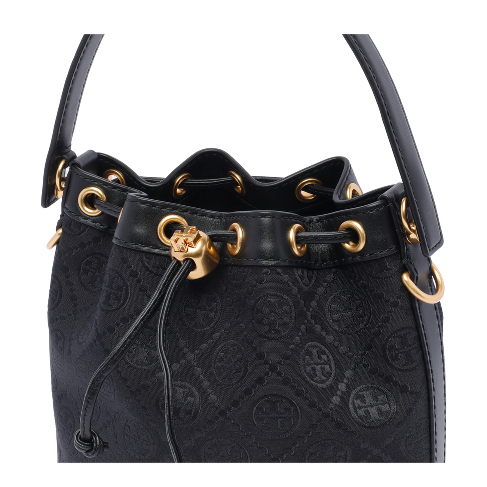 T Monogram Bucket Bag