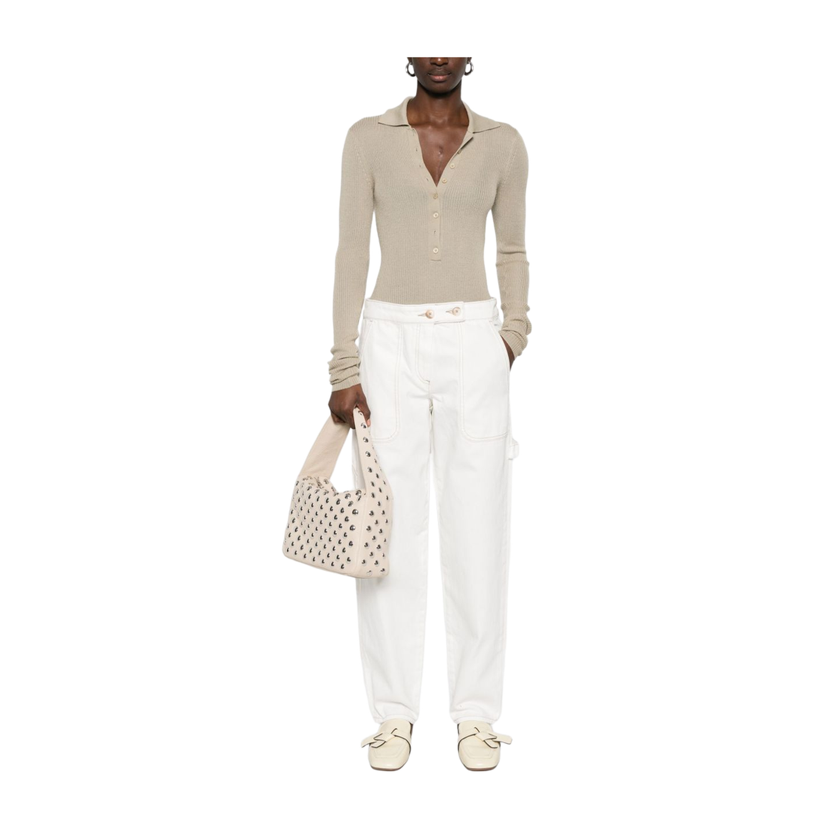 Emporio Armani Trousers White