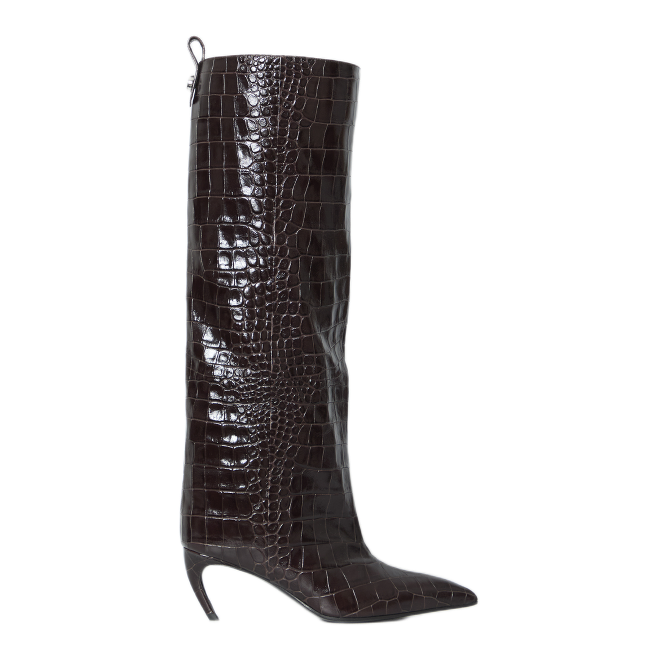 MAYFEYR - The Attico - Lea Dark Brown Boots - 261WSH00879155PR204