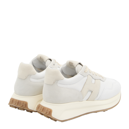 Sneakers White Grey Beige