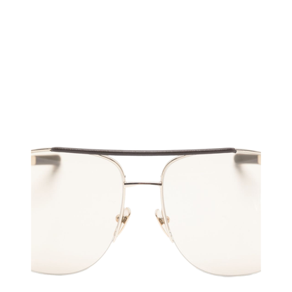 Navigator sunglasses in gold