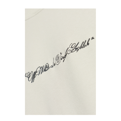 MAYFEYR - Off-White - Sweatshirt With Embroidered Logo - 44MBA054S26F001270