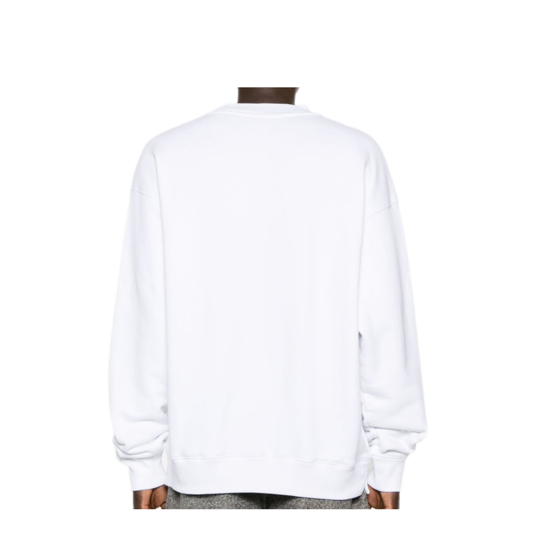 MAYFEYR - Off-White - Embroidered-Logo Cotton Sweatshirt - OMBA054C99FLE0060110