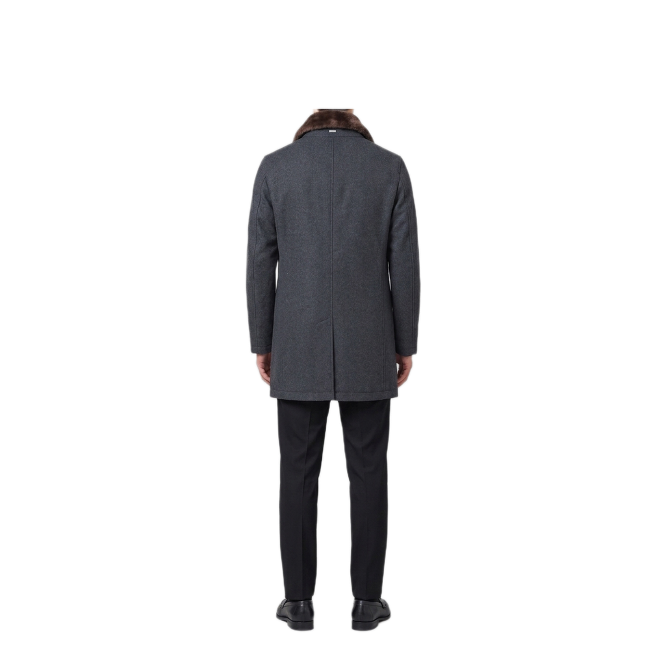 MAYFEYR - Herno - Anthracite Gray Coat - CA000214U33344RM9490