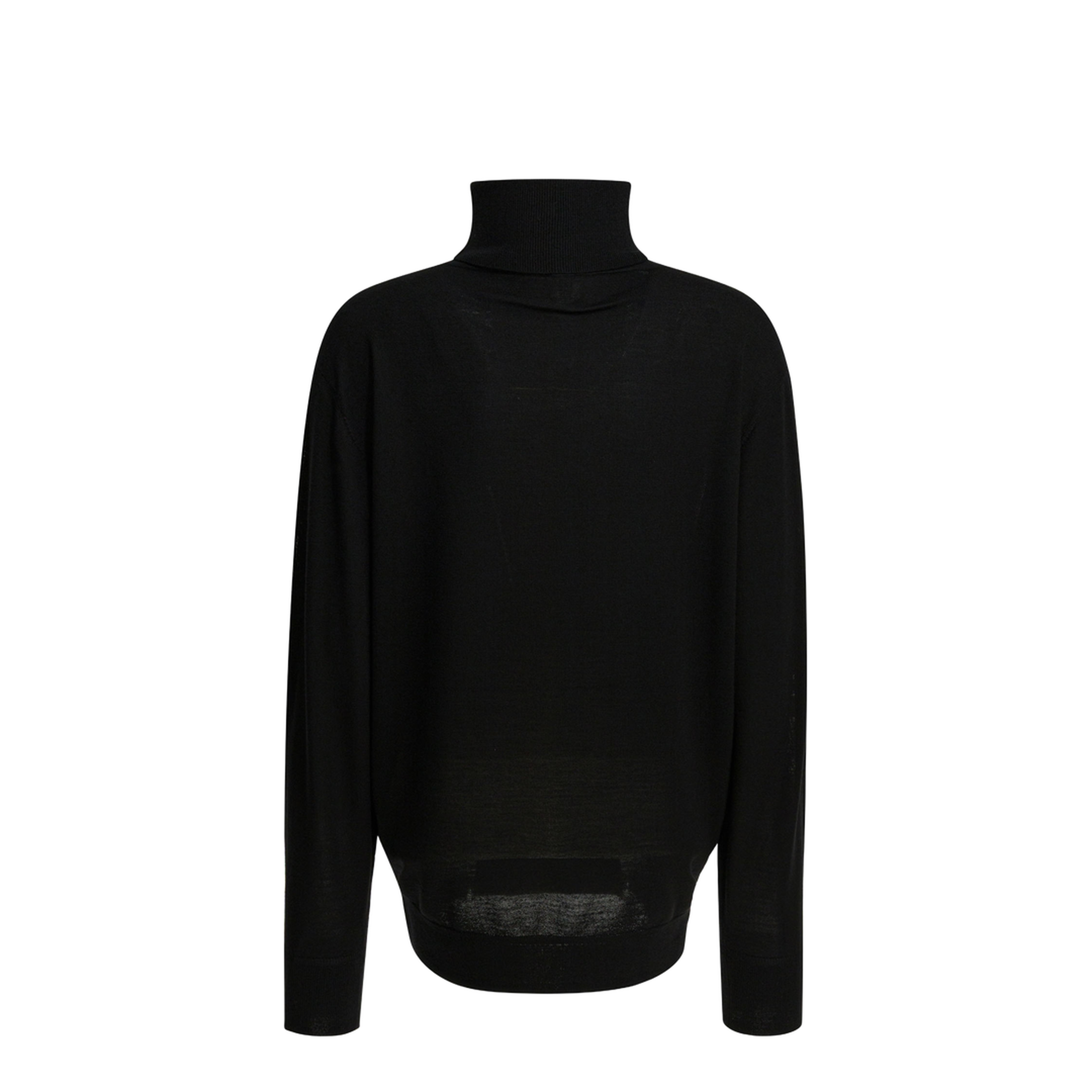MAYFEYR - Toteme - Merino Wool Turtleneck Sweater - 261-WRT0641-YA0226-001BLACK