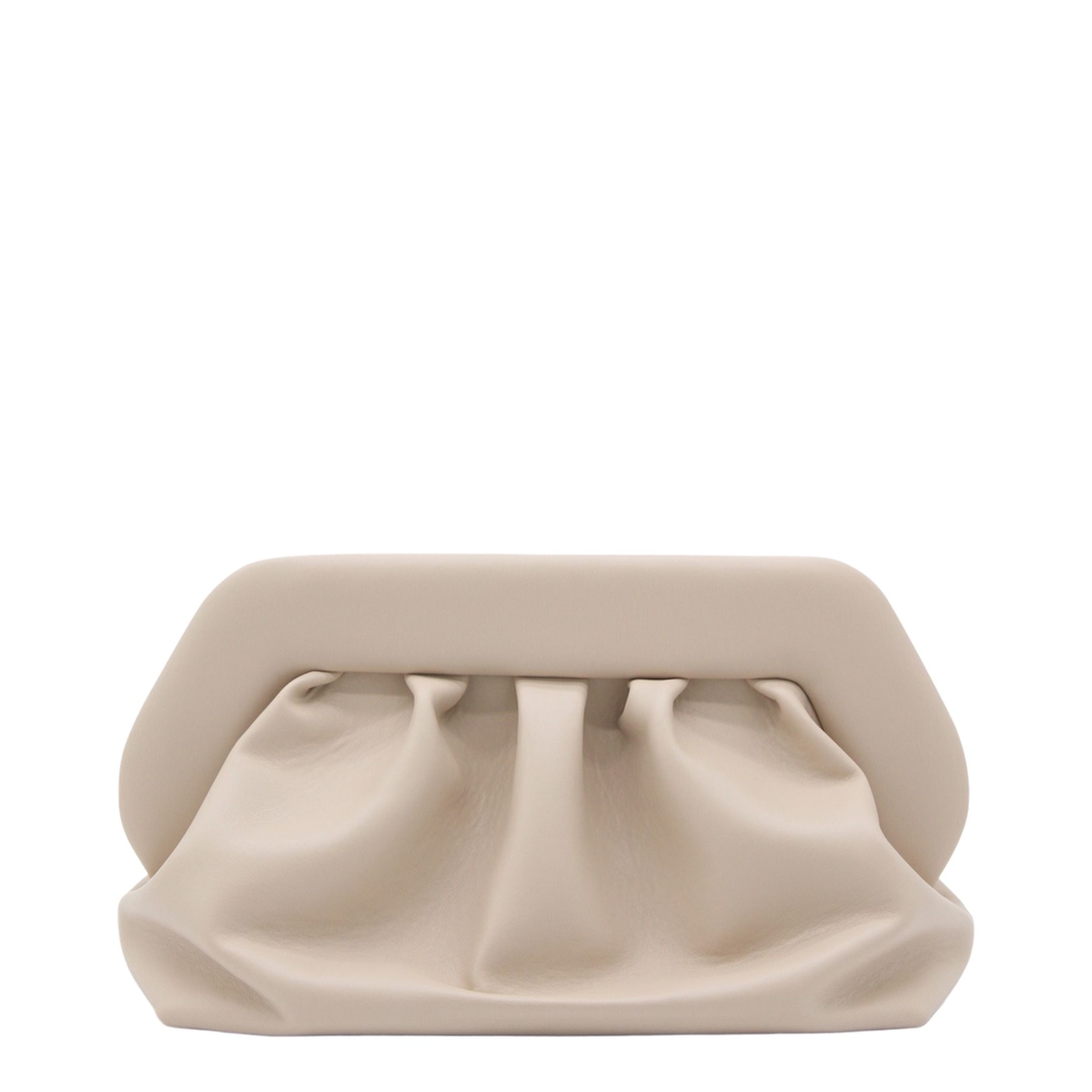 Bios One Size Satin Clutch - Butter Cream
