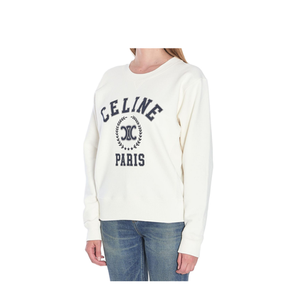 Oversized Sweatshirt in Cotton Fleece