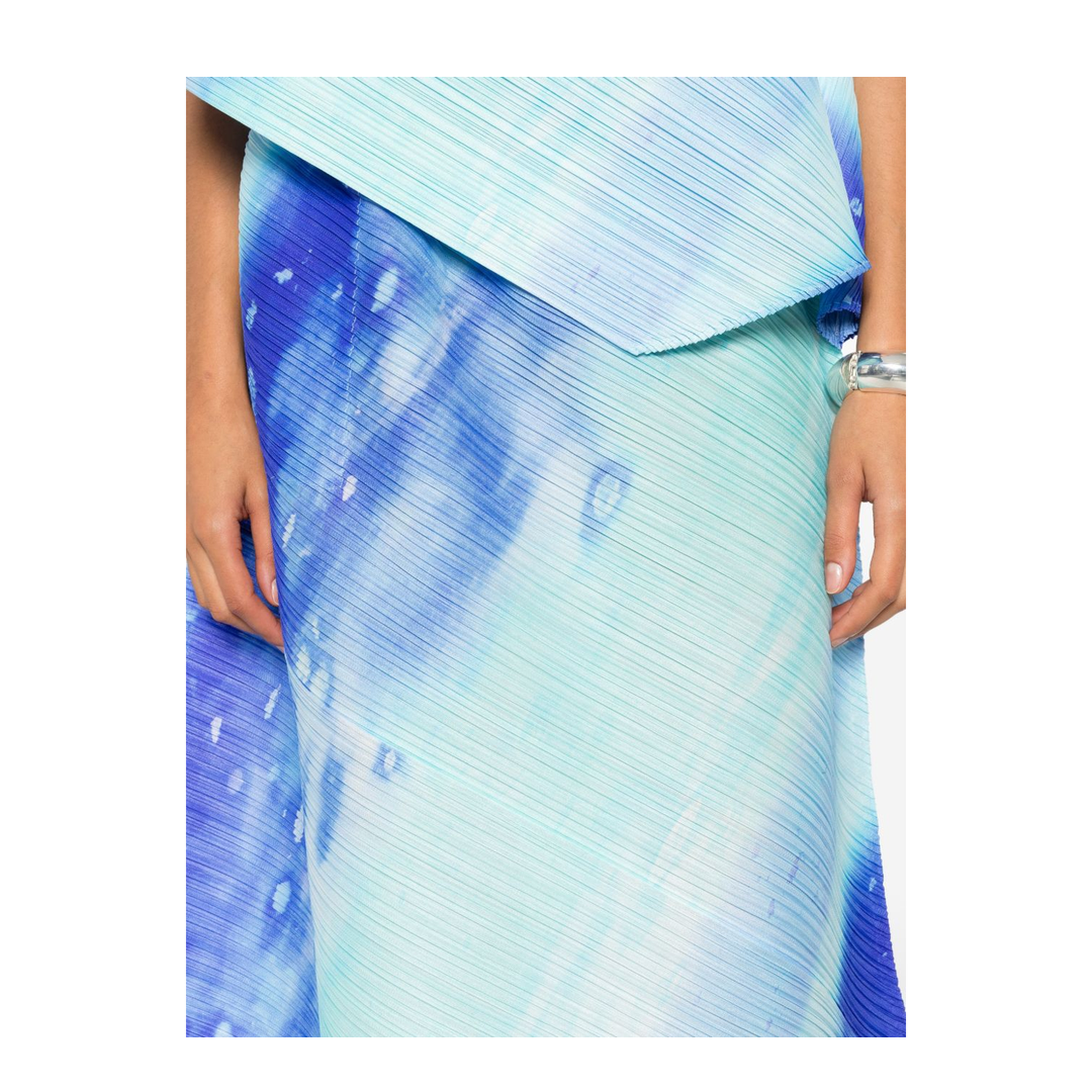 MAYFEYR - Pleats Please - Light Blue Skirt - PP66JG71572