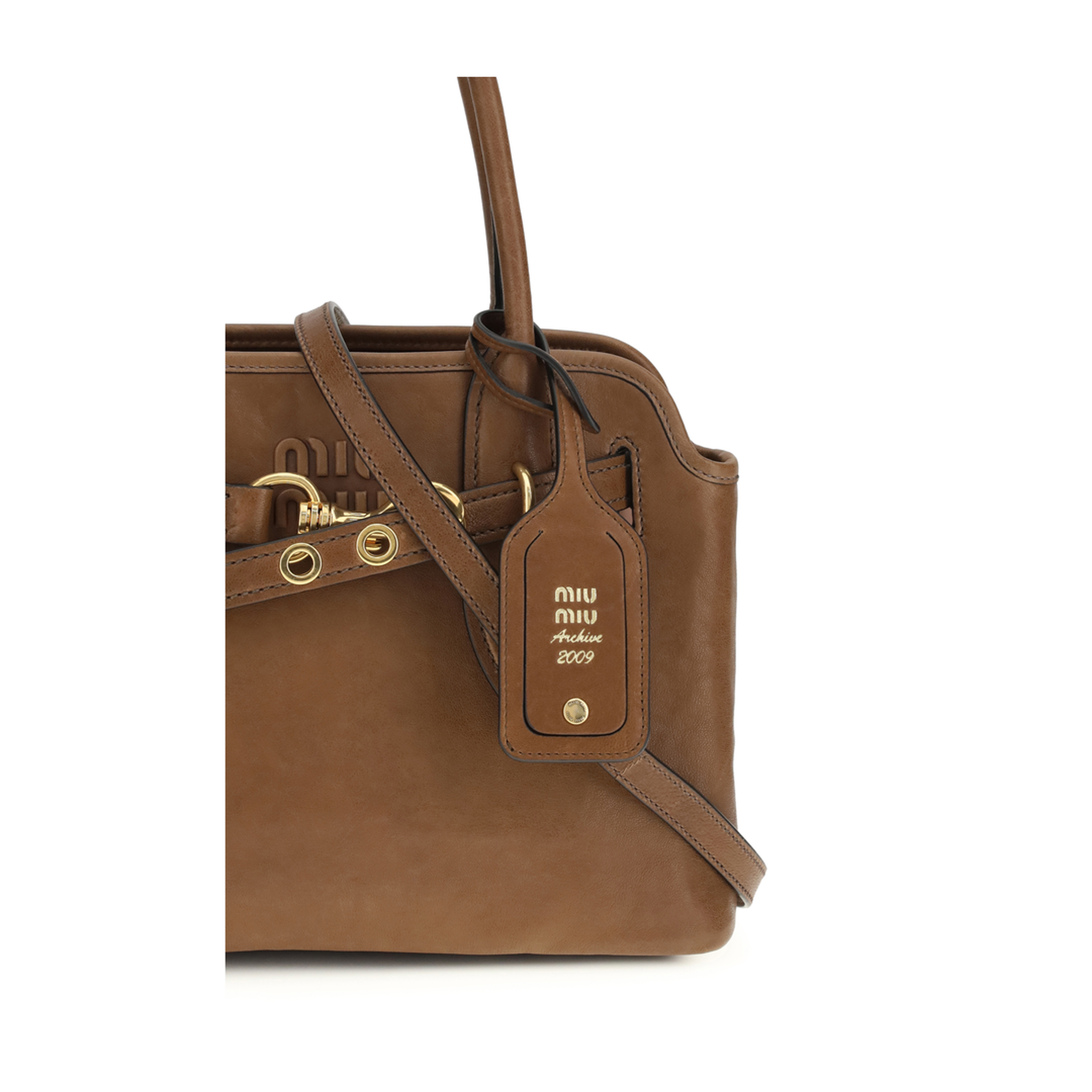 MAYFEYR - Miu Miu - Aventure Handbag - 5BA292VOON2BBL