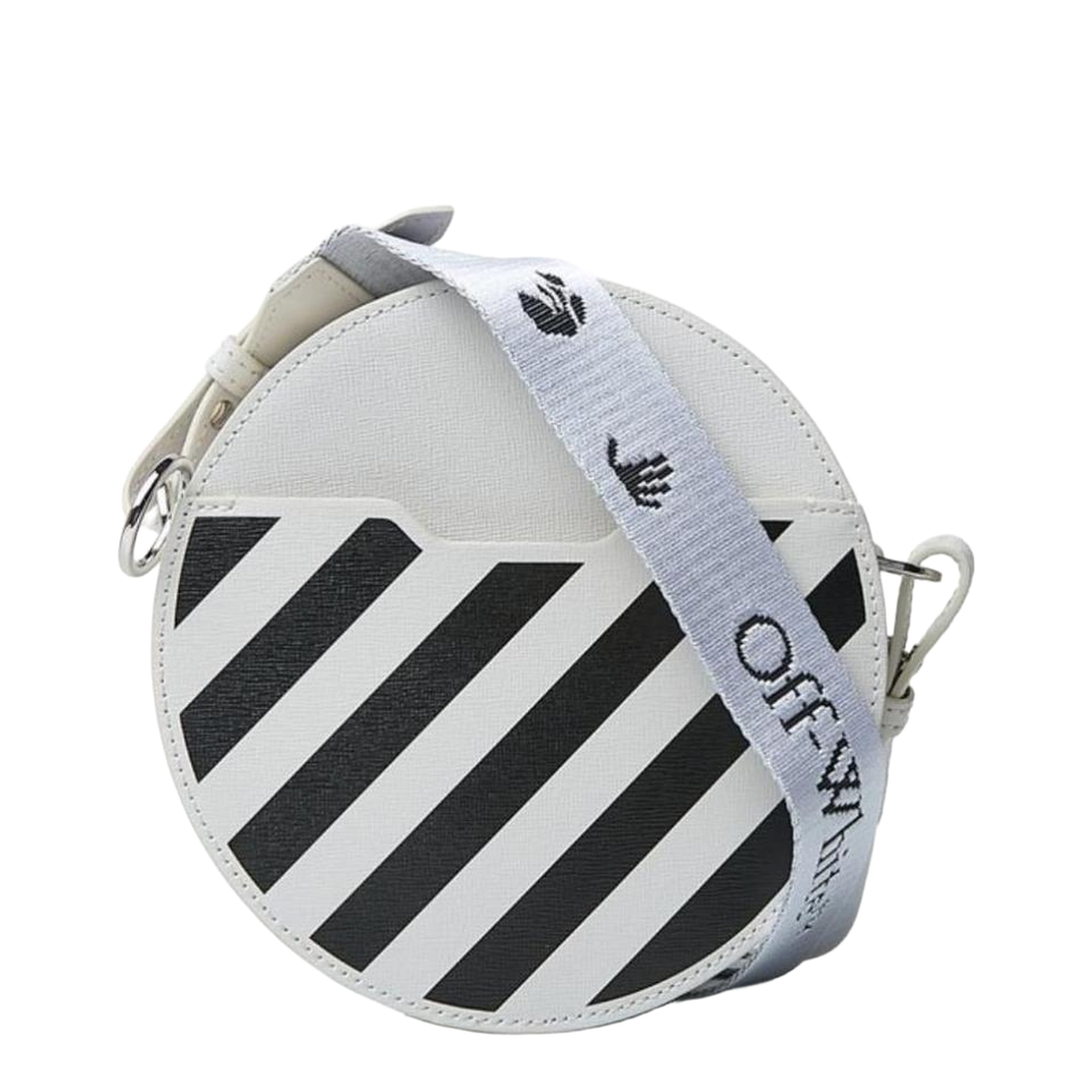 Diag Round Zip Bag