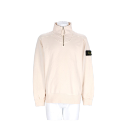 Ivory Cotton Sweatshirt