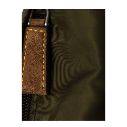 Re-Nylon and Suede Fanny Pack