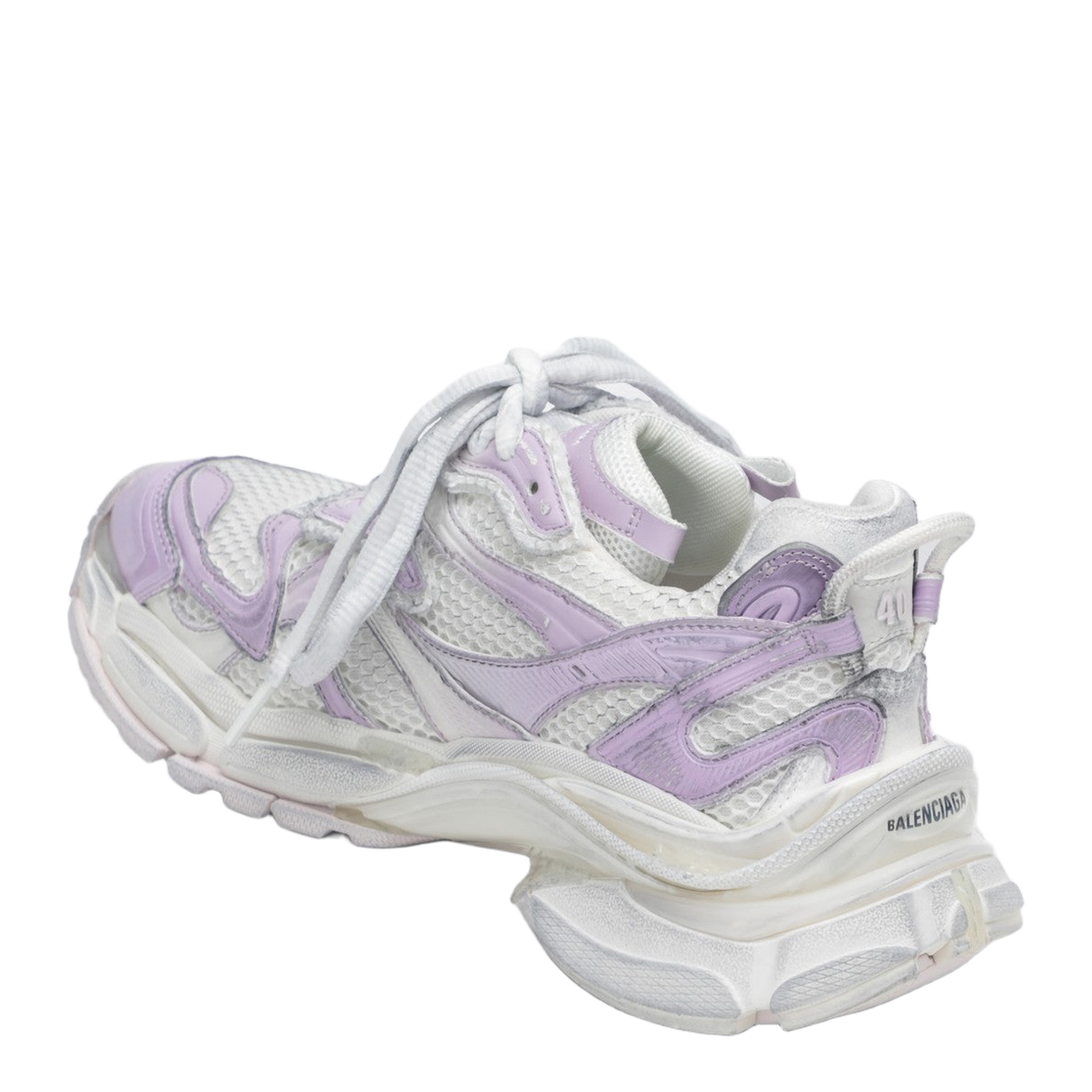 Runner 2 Gradient Sneakers in Light Grey Lilac