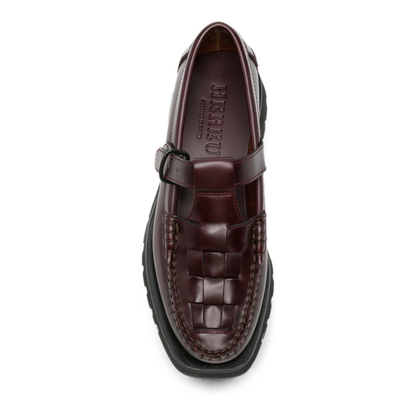 MAYFEYR - Hereu - Flat Shoes Bordeaux - SOSPWFA26BURGUNDY