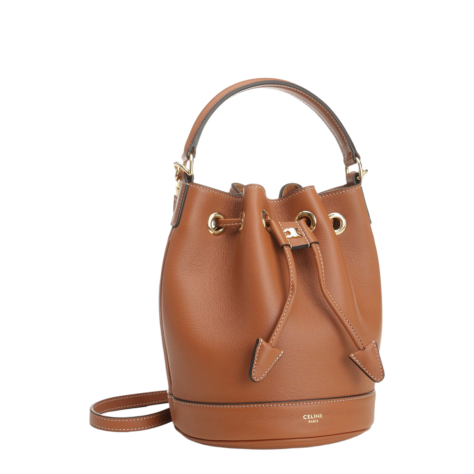 Teen Clara Bag in Supple Grained Calfskin - Tan