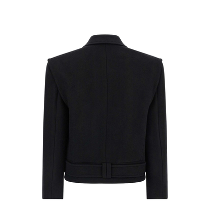 Double-breasted Coat Black