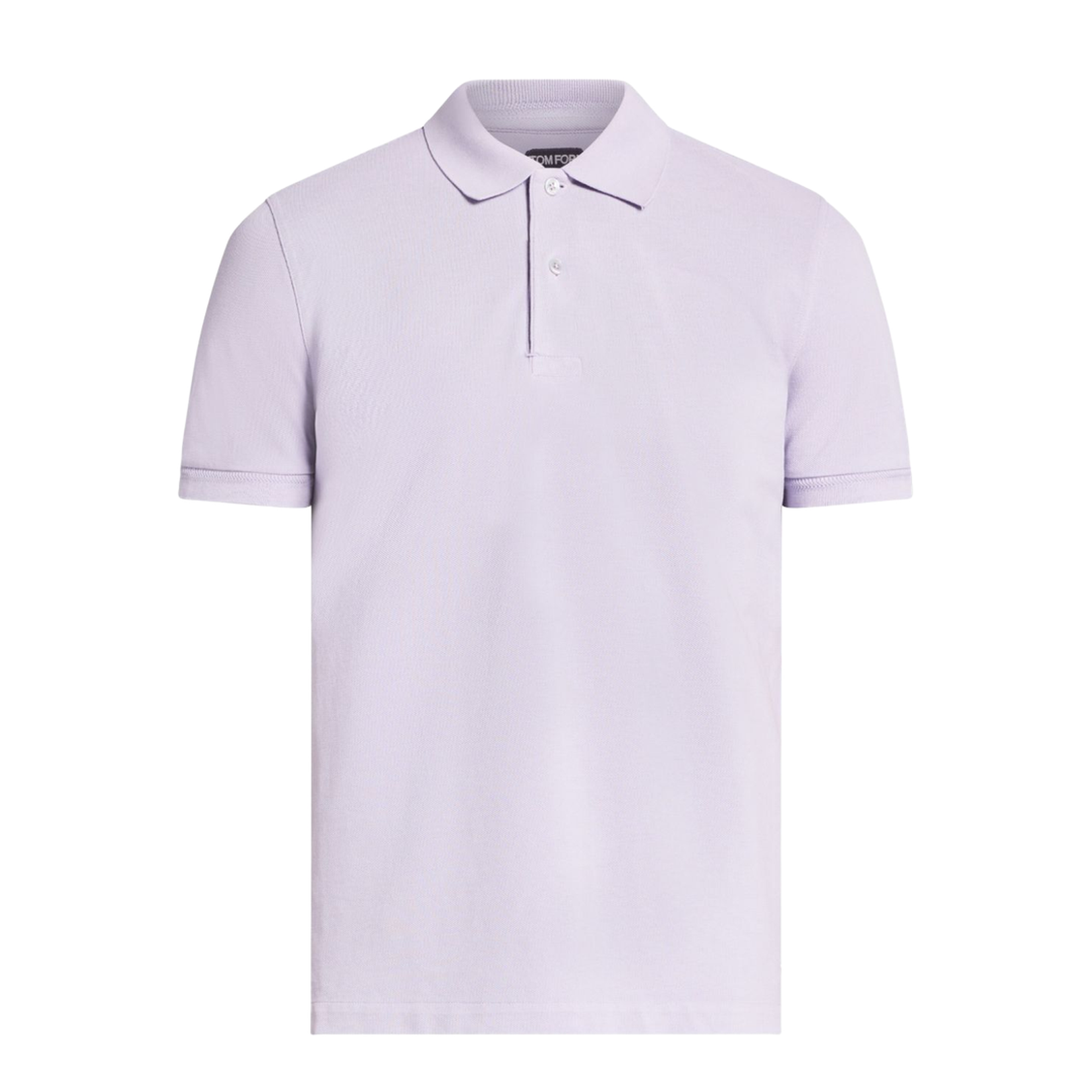 Lilac Short-Sleeve Polo Shirt