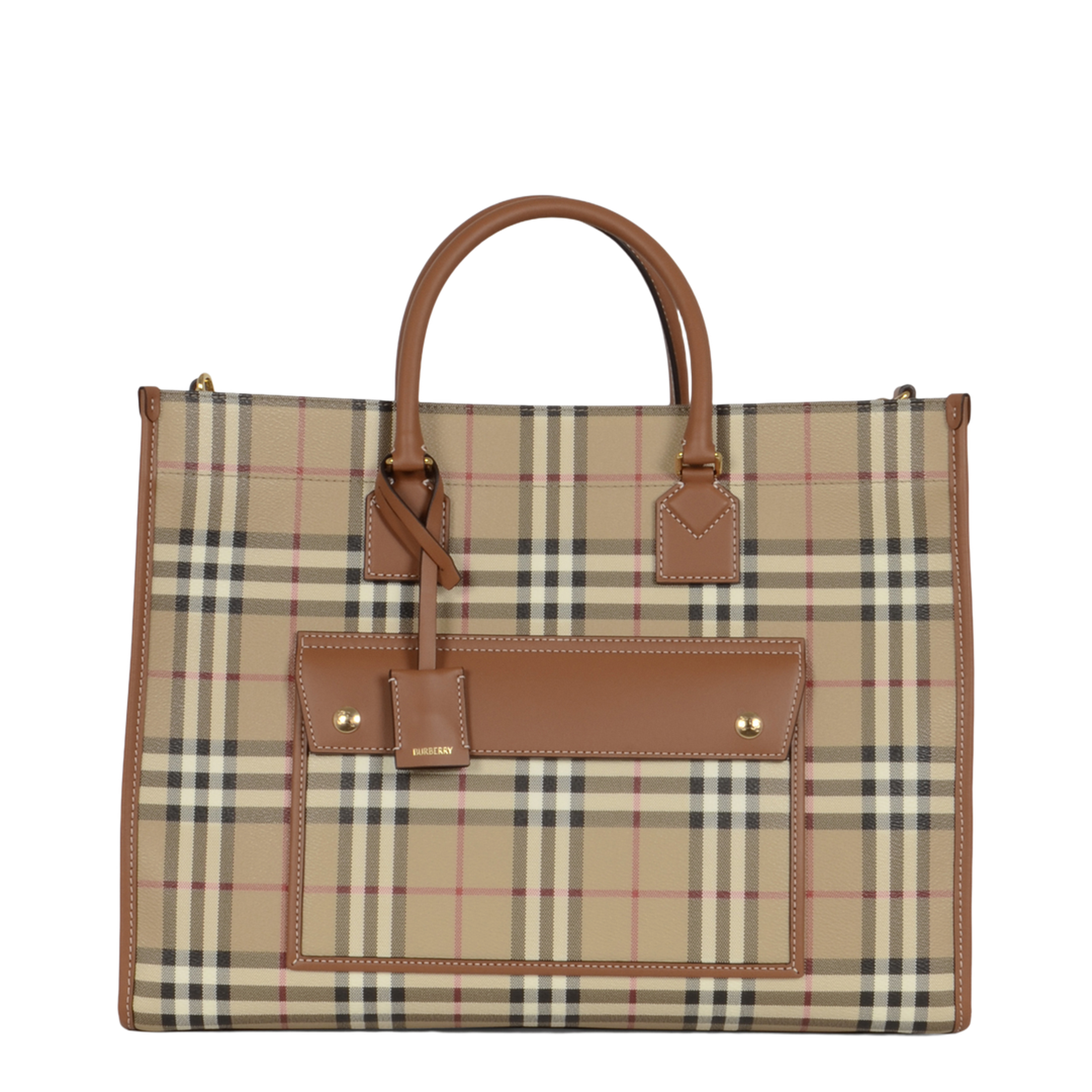 Printed Canvas Medium Freya Shopping Bag