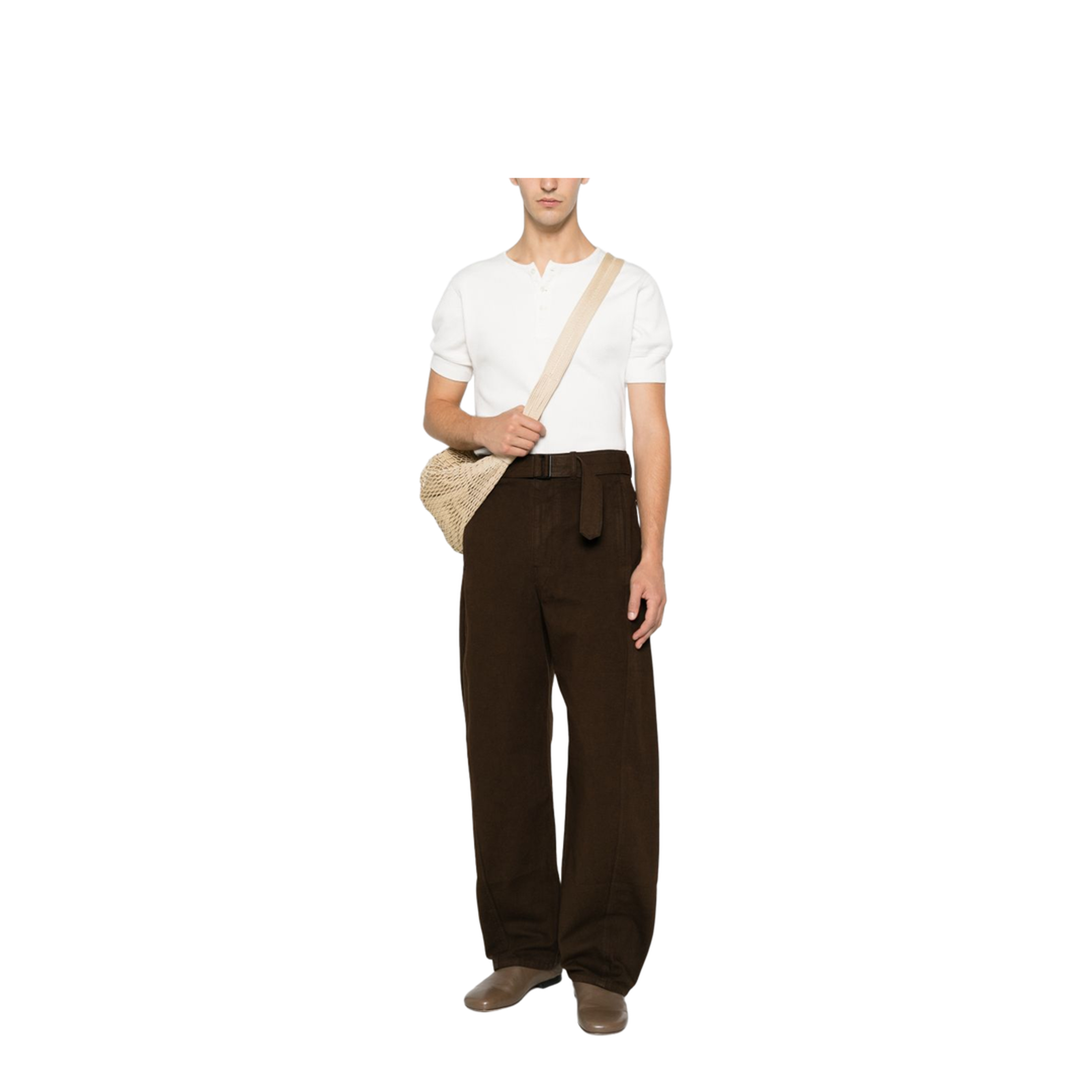 MAYFEYR - Lemaire - Jeans Brown - PA326DLD1077512
