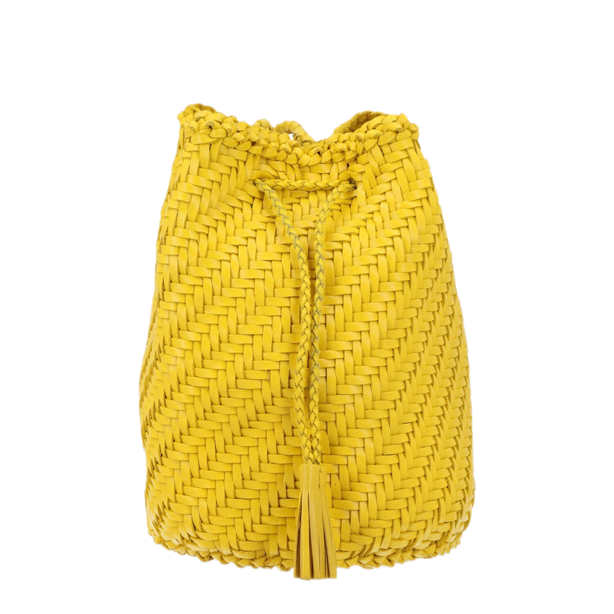 MAYFEYR - Dragon Diffusion - Crossbody Bag Pompom Double Jump Tan - 8838YELLOW