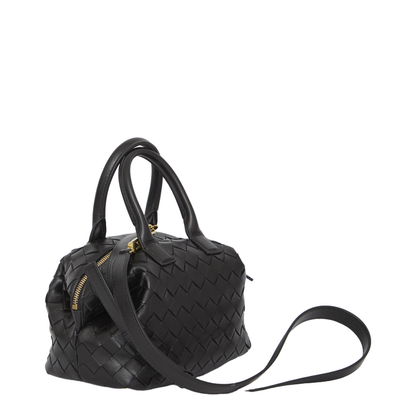 Bauletto Mini Leather Handbags - Black