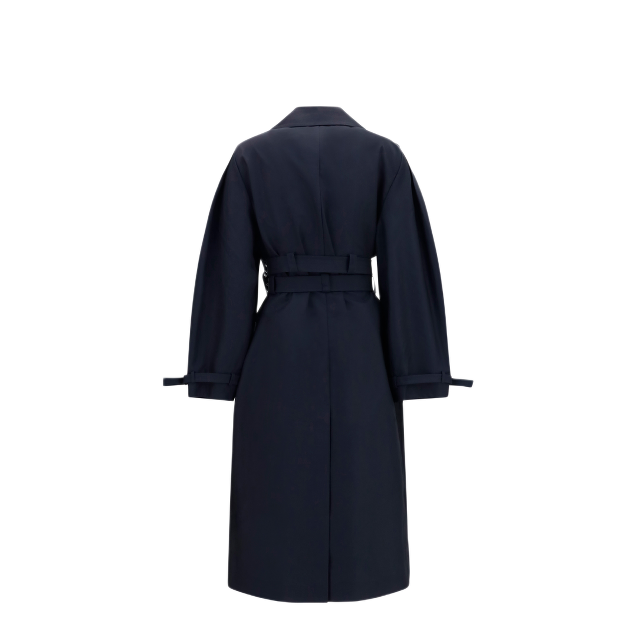 MAYFEYR - Ganni - Double Breasted Cotton Trench Coat - A1010222099
