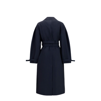 MAYFEYR - Ganni - Double Breasted Cotton Trench Coat - A1010222099