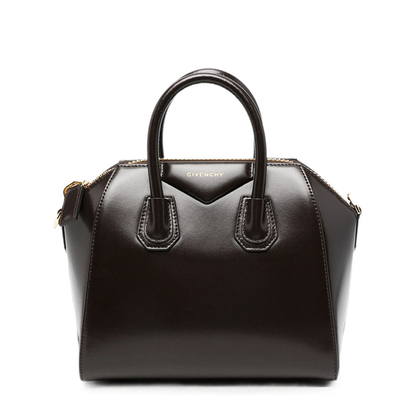 Antigona Mini Calfskin Tote - Chocolate