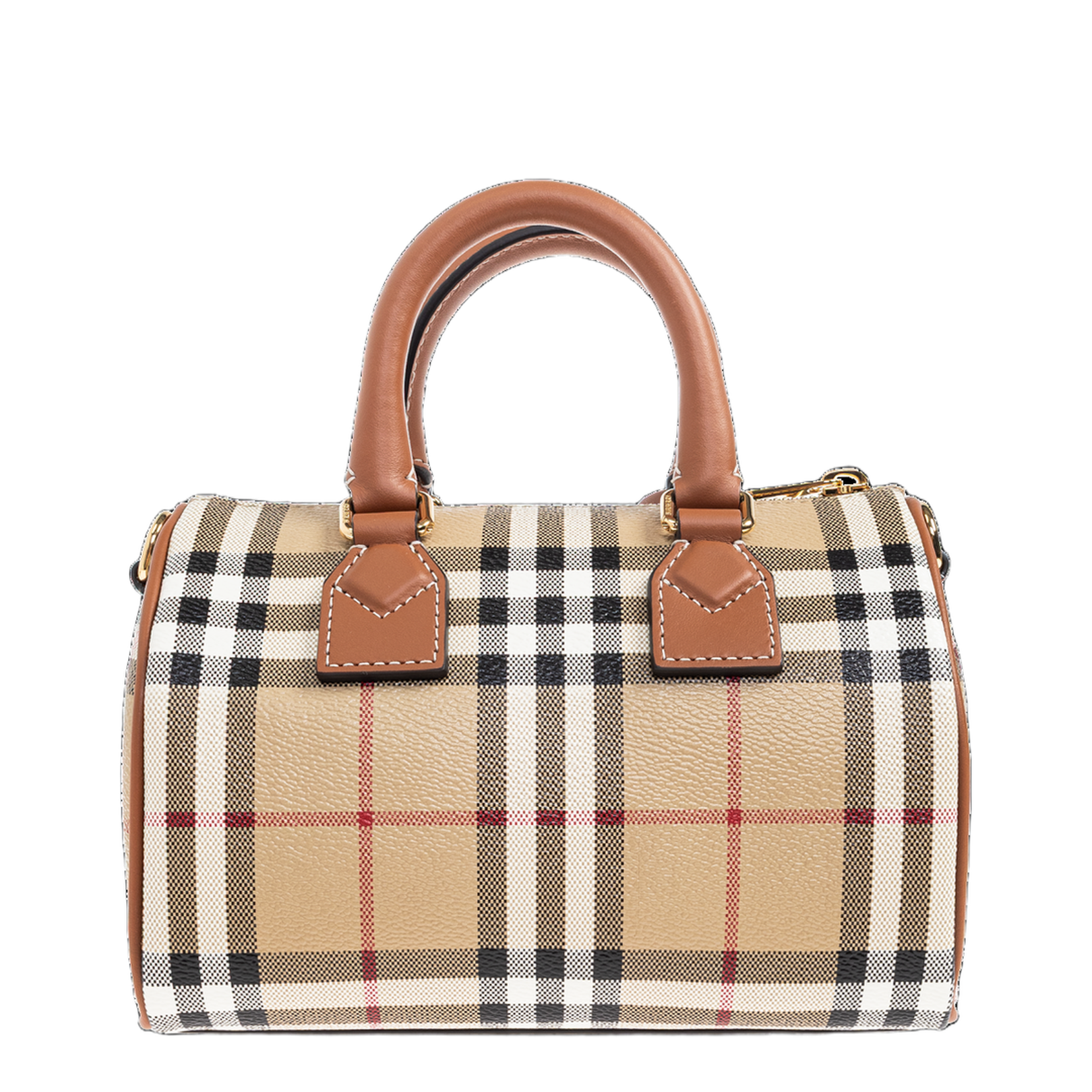 Mini Check Bowling Bag