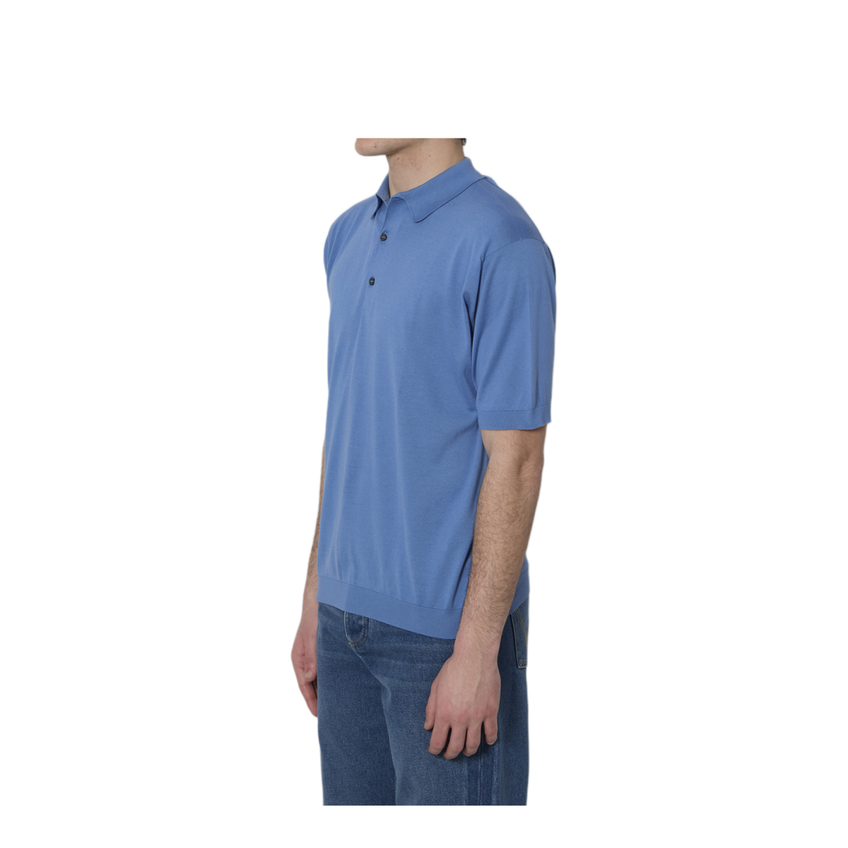 MAYFEYR - John Smedley - Adrian Polo Shirt - ADRIANSKYBLUE