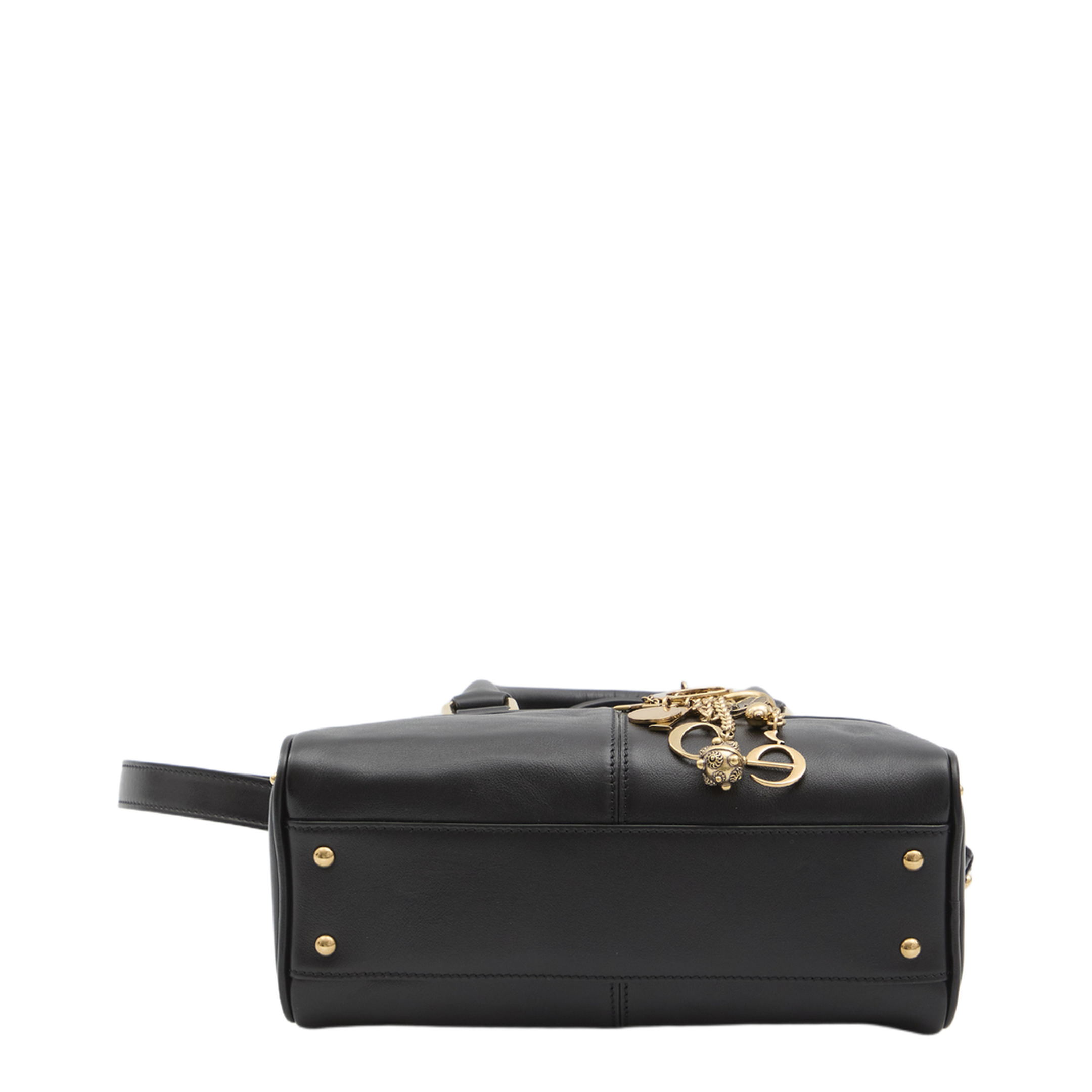 Small Chloé Bowling Bag in Soft Leather - Black