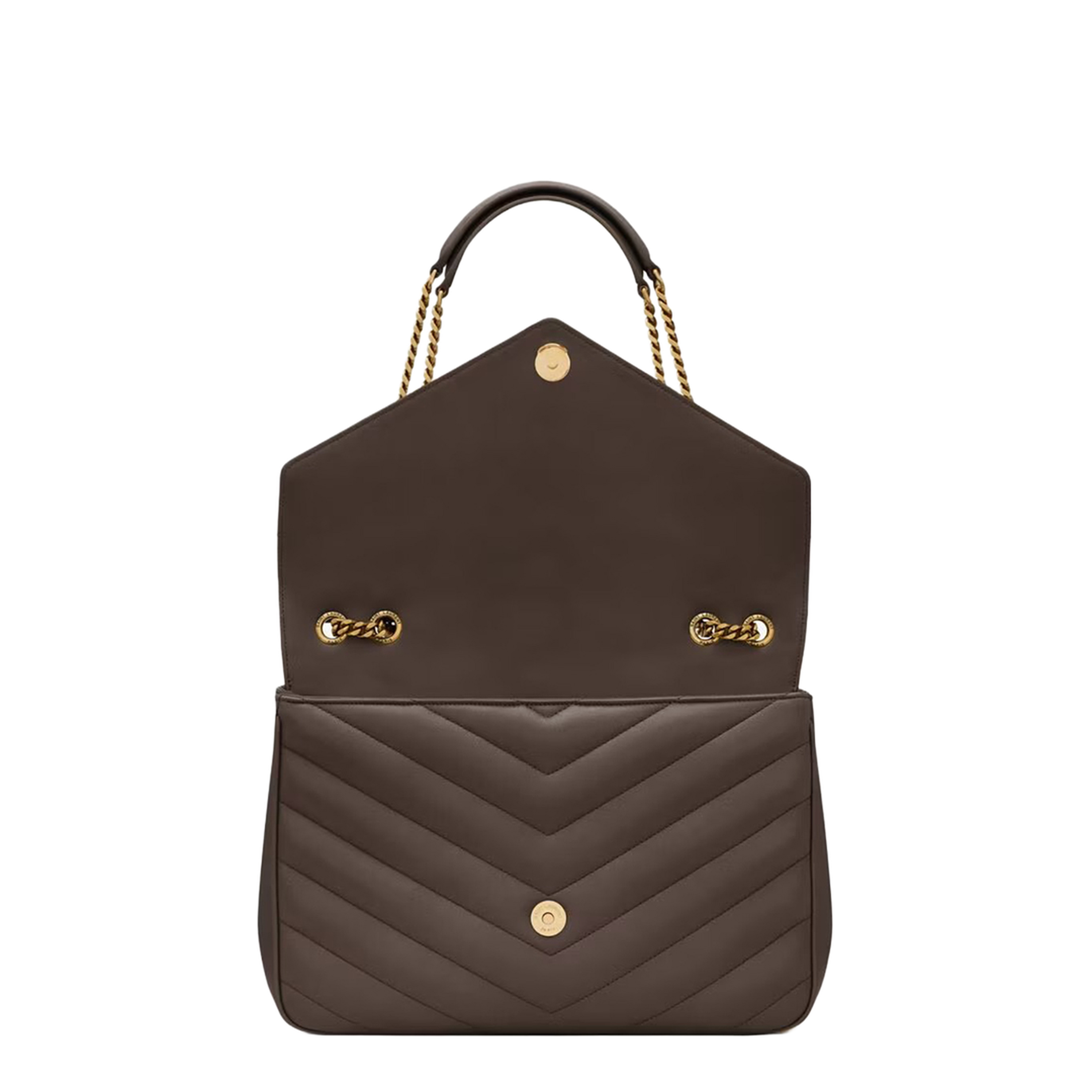 LOULOU large in MATELASSÉ lambskin