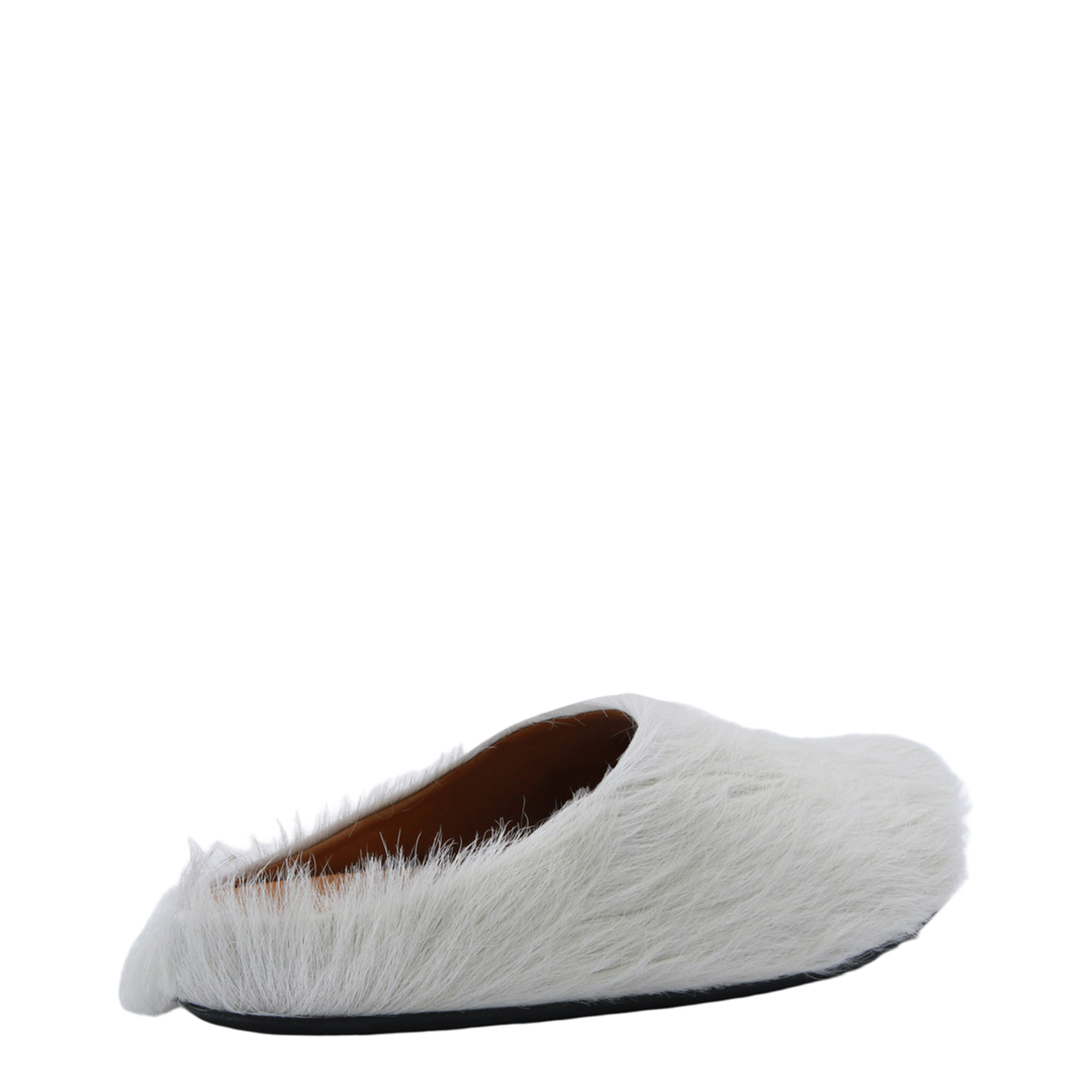 MAYFEYR - Marni - Long Calf Hair Mules - SBMR000600P412200W02