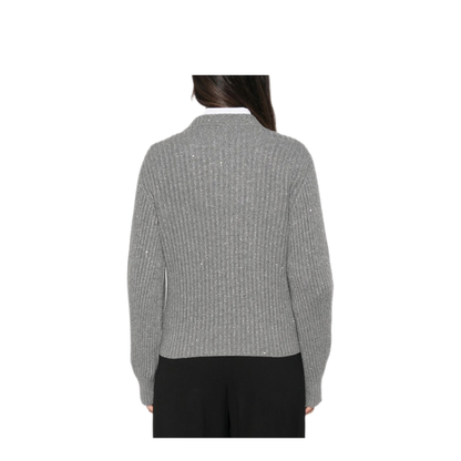 MAYFEYR - Brunello Cucinelli - Sparkling & Dazzling Cashmere And Wool Ribbed Sweater - MBM753500